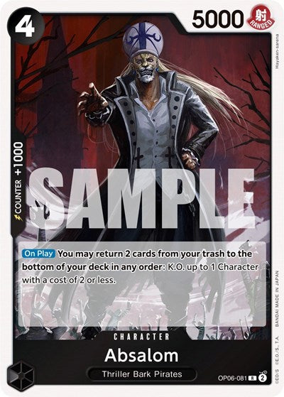 Absalom - OP06-081 - Rare - Wings of the Captain