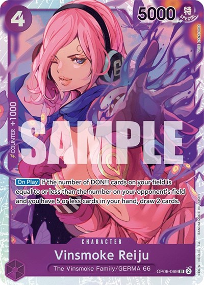 Vinsmoke Reiju - OP06-069 - Super Rare - Wings of the Captain
