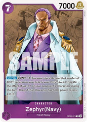 Zephyr (Navy) - OP06-074 - Rare - Wings of the Captain