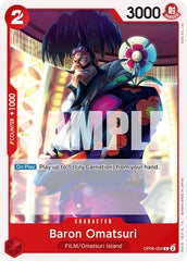 Baron Omatsuri - OP06-004 - Common - Wings of the Captain