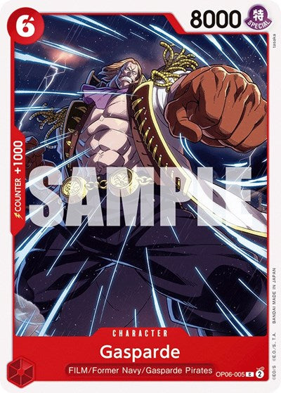 Gasparde - OP06-005 - Common - Wings of the Captain