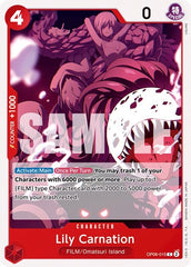 Lily Carnation - OP06-015 - Common - Wings of the Captain