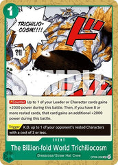The Billion-fold World Trichiliocosm - OP06-038 - Uncommon - Wings of the Captain