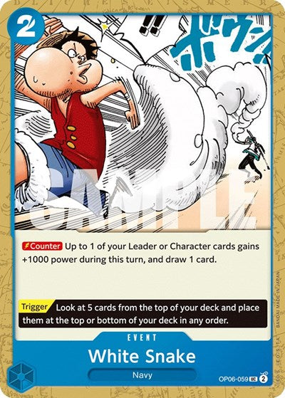 White Snake - OP06-059 - Uncommon - Wings of the Captain