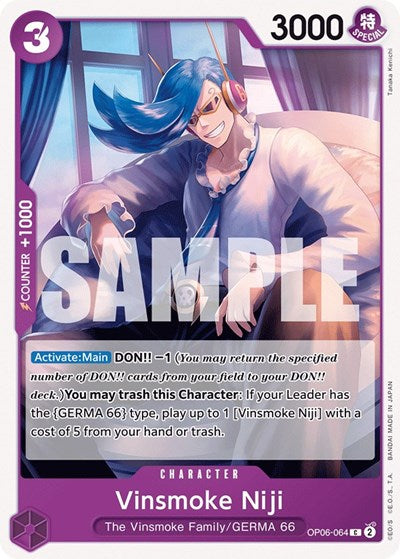 Vinsmoke Niji - OP06-064 - Common - Wings of the Captain