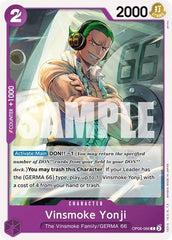 Vinsmoke Yonji - OP06-066 - Common - Wings of the Captain
