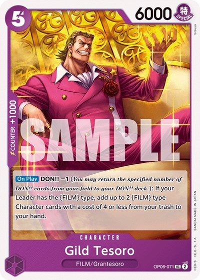 Gild Tesoro - OP06-071 - Uncommon - Wings of the Captain