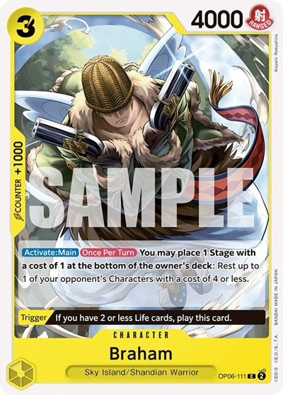 Braham - OP06-111 - Common - Wings of the Captain