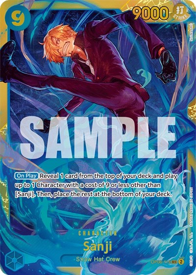 Sanji - OP06-119 - Secret Rare - Wings of the Captain