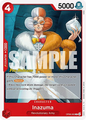 Inazuma - OP06-002 - Common - Wings of the Captain Pre-Release Cards