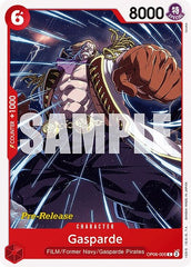 Gasparde - OP06-005 - Common - Wings of the Captain Pre-Release Cards