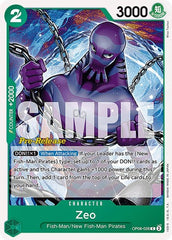 Zeo - OP06-028 - Common - Wings of the Captain Pre-Release Cards