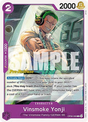 Vinsmoke Yonji - OP06-066 - Common - Wings of the Captain Pre-Release Cards