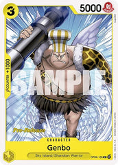 Genbo - OP06-105 - Common - Wings of the Captain Pre-Release Cards