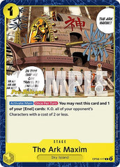 The Ark Maxim - OP06-117 - Common - Wings of the Captain Pre-Release Cards