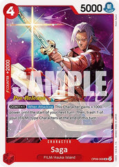 Saga - OP06-006 - Uncommon - Wings of the Captain Pre-Release Cards