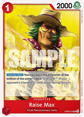 Raise Max - OP06-016 - Uncommon - Wings of the Captain Pre-Release Cards