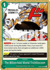 The Billion-fold World Trichiliocosm - OP06-038 - Uncommon - Wings of the Captain Pre-Release Cards
