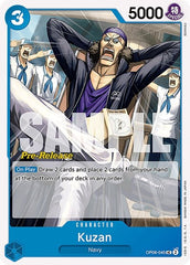 Kuzan - OP06-045 - Uncommon - Wings of the Captain Pre-Release Cards