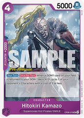Hitokiri Kamazo - OP06-076 - Uncommon - Wings of the Captain Pre-Release Cards