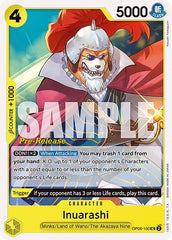 Inuarashi - OP06-100 - Uncommon - Wings of the Captain Pre-Release Cards
