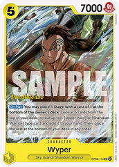 Wyper - OP06-114 - Uncommon - Wings of the Captain Pre-Release Cards