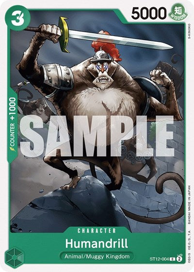 Humandrill - ST12-004 - Common - Zoro and Sanji