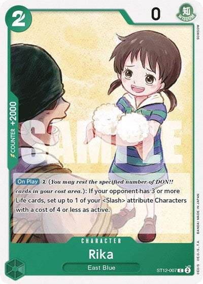 Rika - ST12-007 - Common - ST-12: Starter Deck 12 Zoro and Sanji