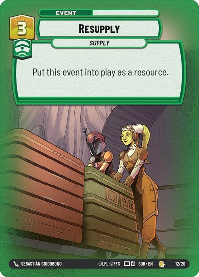 Resupply - 12/20 - Rare - Spark of Rebellion: Weekly Play Promos