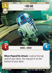 R2-D2 - Ignoring Protocol - 10/20 - Common (Hyperspace) - Spark of Rebellion: Weekly Play Promos