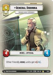 General Dodonna - Massassi Group Commander - 19/20 - Rare - Spark of Rebellion: Weekly Play Promos