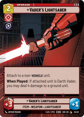 Vader's Lightsaber - 04/20 - Common (Hyperspace) - Spark of Rebellion: Weekly Play Promos