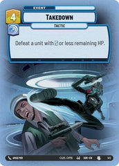 Takedown - 1/2 - Uncommon - Organized Play Promos
