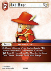 Red Mage - 22-002C - Common - Hidden Hope