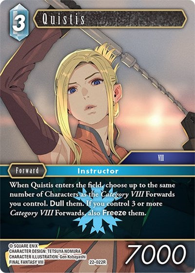 Quistis - 22-022R - Rare - Hidden Hope