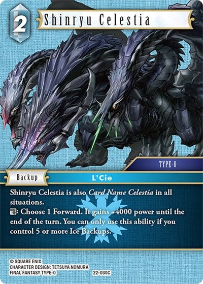 Shinryu Celestia - 22-030C - Common - Hidden Hope