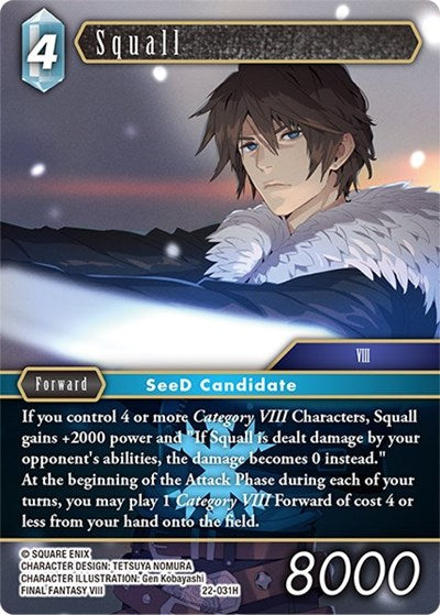 Squall - 22-031H - Hero - Hidden Hope