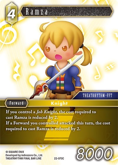 Ramza - 22-070C - Common - Hidden Hope