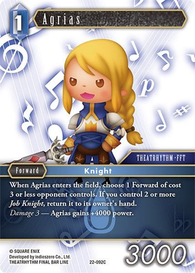 Agrias - 22-092C - Common - Hidden Hope