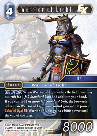 Warrior of Light EX - 22-095H - Hero - Hidden Hope