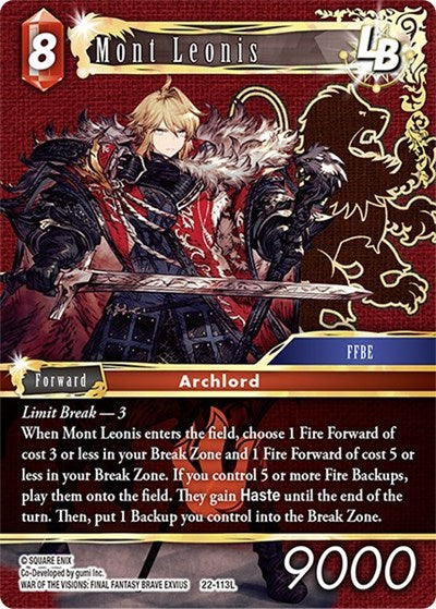 Mont Leonis LB - 22-113L - Legend - Hidden Hope