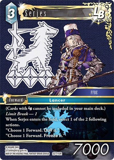 Serjes LB - 22-115R - Rare - Hidden Hope