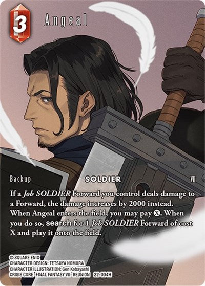 Angeal - 22-004H - Hero (Full Art) - Hidden Hope
