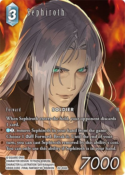 Sephiroth - 22-032L - Legend (Full Art) - Hidden Hope