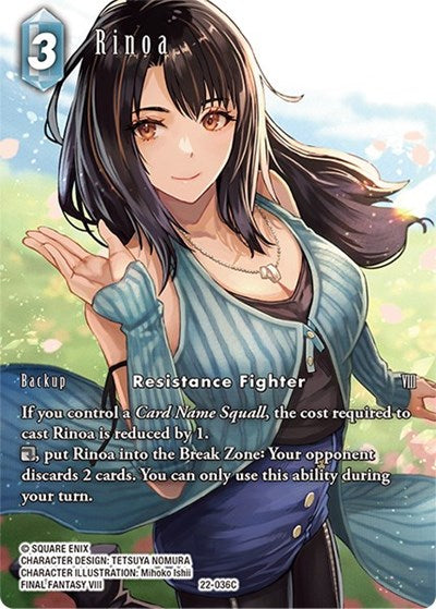 Rinoa - 22-036C - Common (Full Art) - Hidden Hope