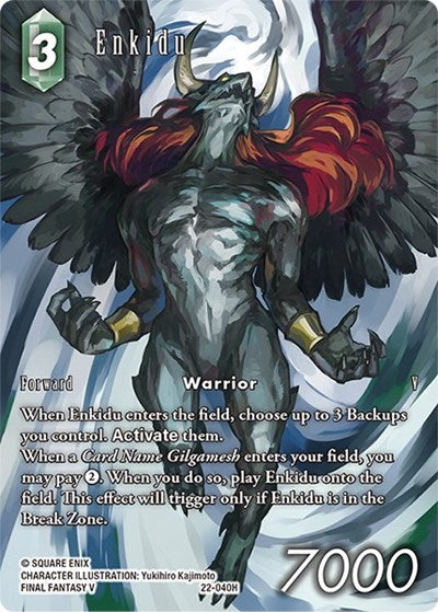 Enkidu - 22-040H - Hero (Full Art) - Hidden Hope