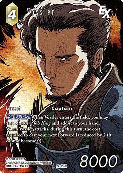 Vossler EX - 22-055H - Hero (Full Art) - Hidden Hope