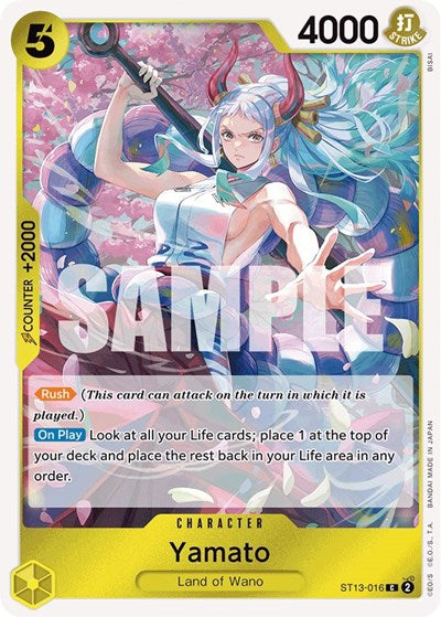 Yamato - ST13-016 - Common - ST-13: Ultra Deck The Three Brothers