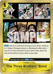 The Three Brothers' Bond - ST13-019 - Common - Ultra Deck: The Three Brothers
