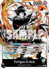 Portgas.D.Ace - ST13-002 - Leader (Parallel) - Ultra Deck: The Three Brothers